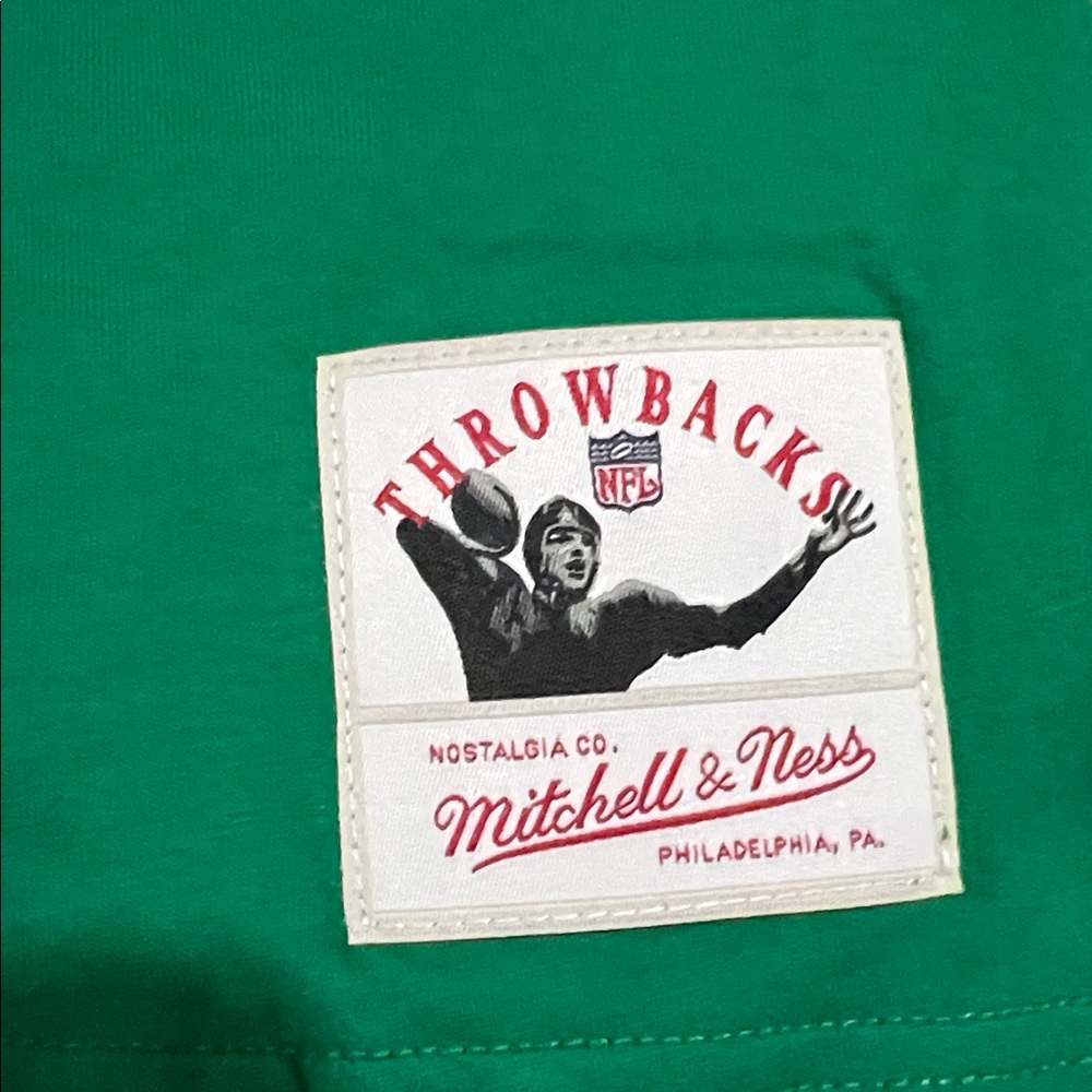 Mitchell & Ness Philadelphia Eagles Green and Gray Tank - Picture 3 of 5